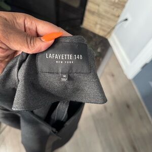 Lafayette 148 New York Charcoal Dress